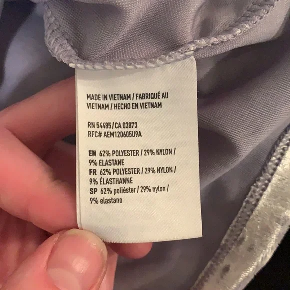 Velvet tank/camisole top - Picture 3 of 4